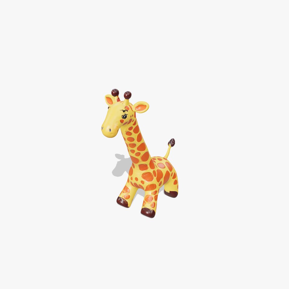 Inflatable Giraffe Toy Model Pack